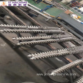 conical twin screw barrel for plastic extruder machine